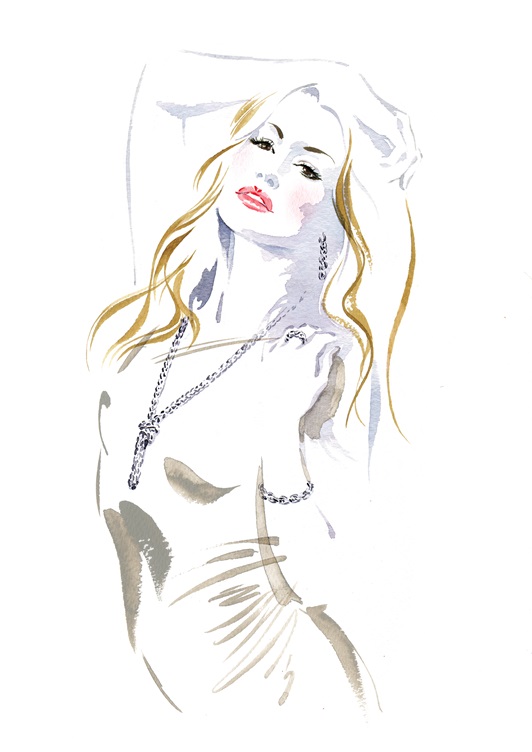 Fashion and Live Event Drawing  Illustration by Katharine Asher Live Event  Drawing